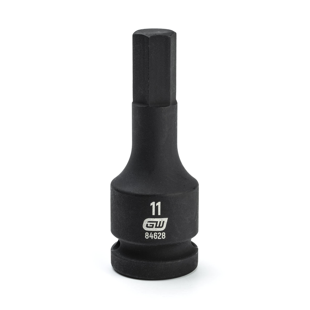 Gearwrench 84628 1/2" Drive Hex Bit Impact Metric Socket 11mm