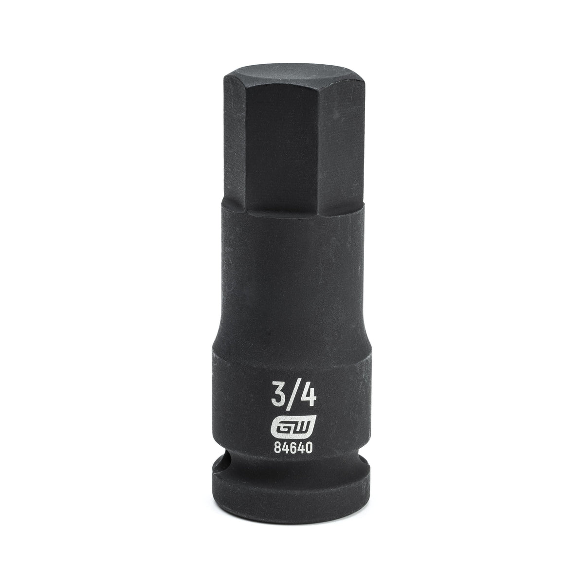 Gearwrench 84640 1/2" Drive Hex Bit Impact SAE Socket 3/4"