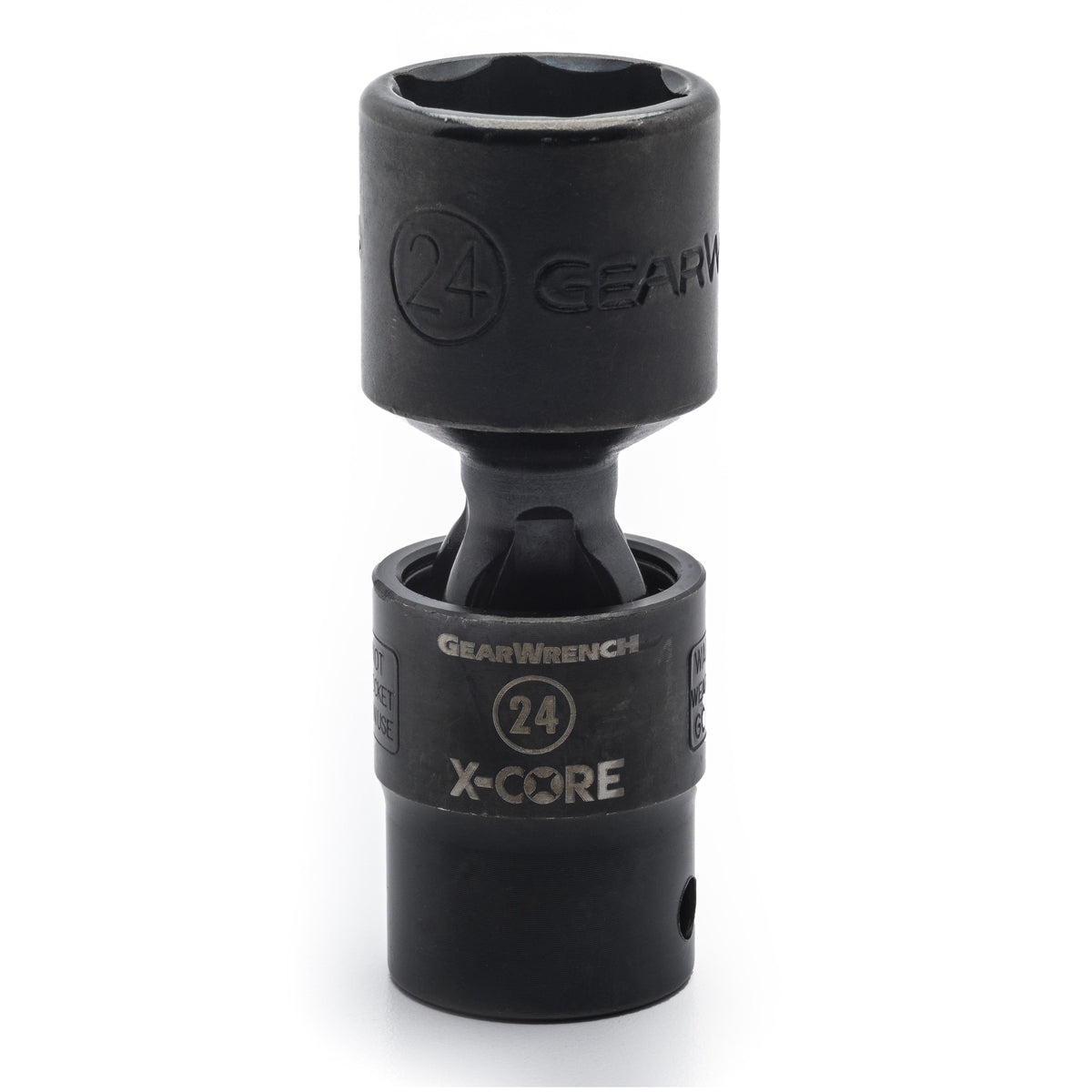 Gearwrench 84732 1/2" Drive 6 Point Standard X-Core™ Pinless Impact Universal Metric Socket 22mm