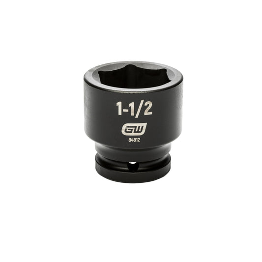 Gearwrench 84812 3/4" Drive 6 Point Standard Impact SAE Socket 1-1/2"