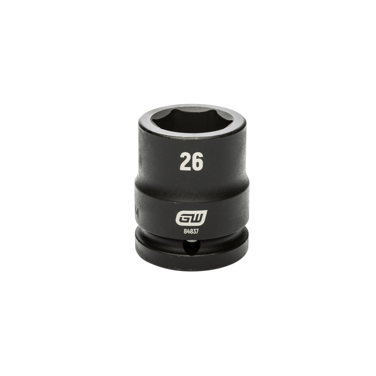 Gearwrench 84837 3/4" Drive 6 Point Standard Impact Metric Socket 26mm
