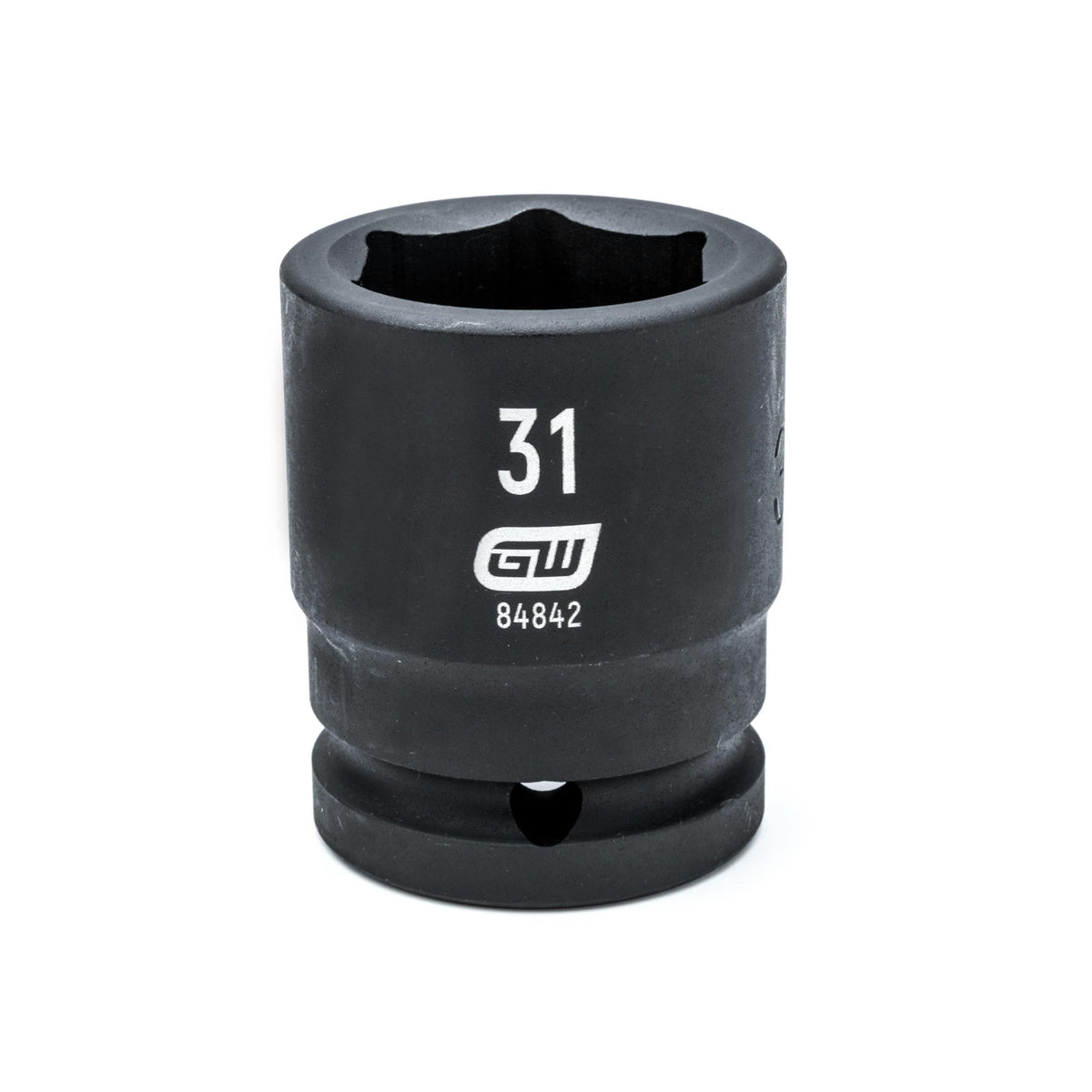 Gearwrench 84842 3/4" Drive 6 Point Standard Impact Metric Socket 31mm