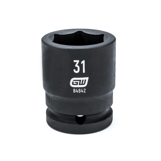 Gearwrench 84843 3/4" Drive 6 Point Standard Impact Metric Socket 32mm