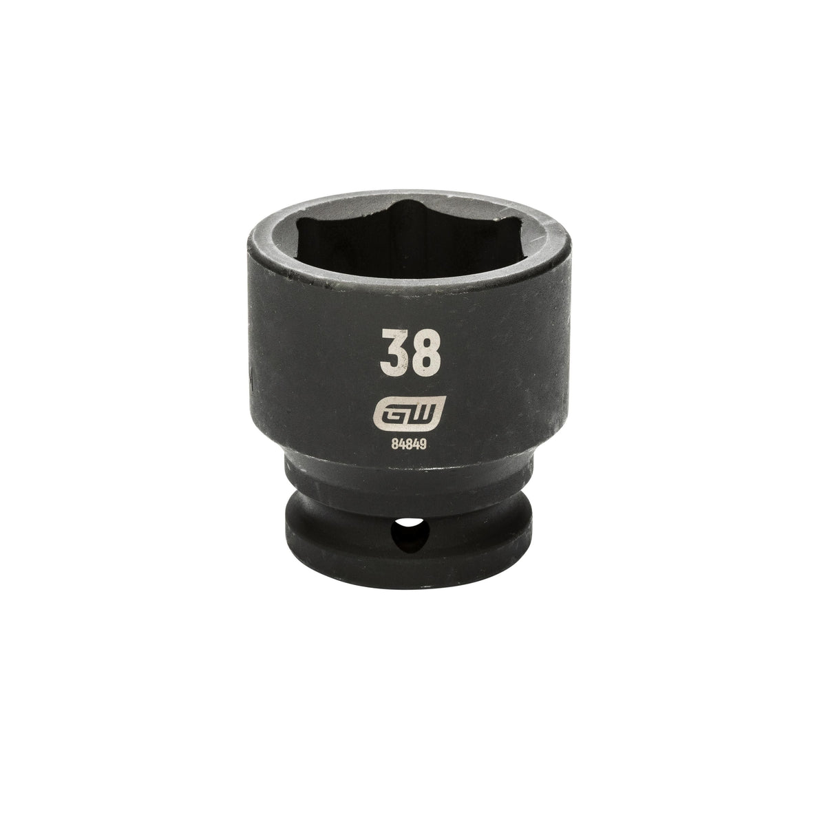 Gearwrench 84849 3/4" Drive 6 Point Standard Impact Metric Socket 38mm