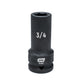 Gearwrench 84863 3/4" Drive 6 Point Deep Impact SAE Socket 3/4"