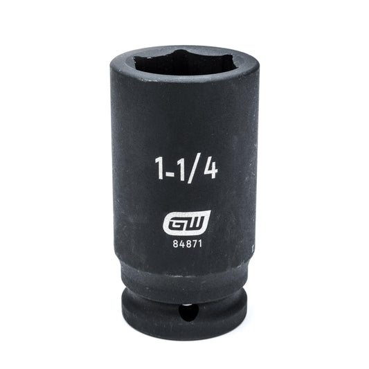 Gearwrench 84869 3/4" Drive 6 Point Deep Impact SAE Socket 1-1/8"