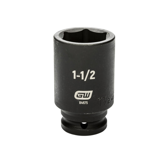 Gearwrench 84875 3/4" Drive 6 Point Deep Impact SAE Socket 1-1/2"