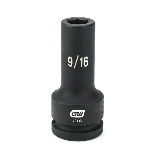 Gearwrench 84890 3/4" Drive 6 Point Deep Impact SAE Socket 9/16"