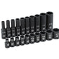 Gearwrench 84900 20 Piece 1/4" Drive 6 Point Standard and Deep Impact SAE Socket Set