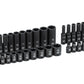 Gearwrench 84902 48 Piece 1/4" Drive 6 Point Standard and Deep Impact SAE/Metric Socket Set