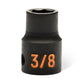 Gearwrench 84910H 8 Piece 3/8" Drive 6 Point SAE Hi-Viz Impact Socket Set