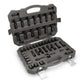 Gearwrench 84916N 44 Piece 3/8" Drive 6 Point Standard and Deep Impact SAE/Metric Socket Set