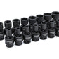 Gearwrench 84918N 15 Piece 3/8" Drive 6 Point Standard Universal Impact Metric Socket Set