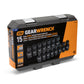 Gearwrench 84939N 15 Piece 1/2" Drive 6 Point Standard Universal Impact Metric Socket Set