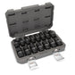 Gearwrench 84939N 15 Piece 1/2" Drive 6 Point Standard Universal Impact Metric Socket Set