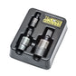 Gearwrench 84960 3 Piece 1/4", 3/8" & 1/2" Drive X-Core™ Pinless Impact Universal Joint Set