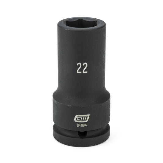 Gearwrench 84986 3/4" Drive 6 Point Deep Impact Metric Socket 24mm
