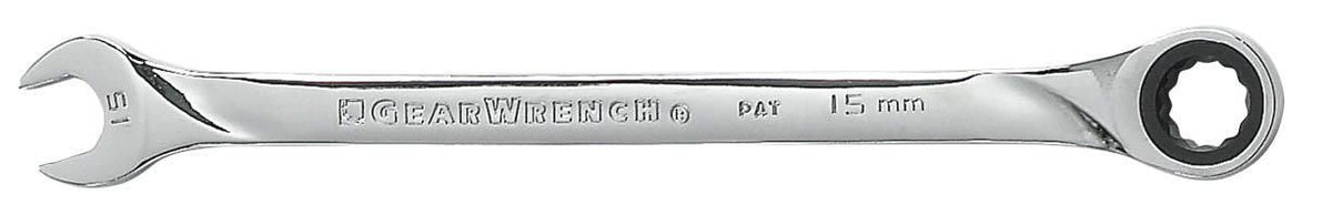 Gearwrench 85099 16 Piece 72-Tooth 12 Point XL Ratcheting Combination Metric Wrench Set