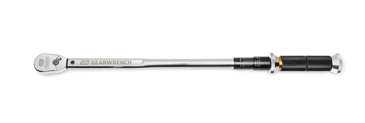 Gearwrench 85181 1/2" Drive 120XP™ Micrometer Torque Wrench 30-250 ft/lbs.