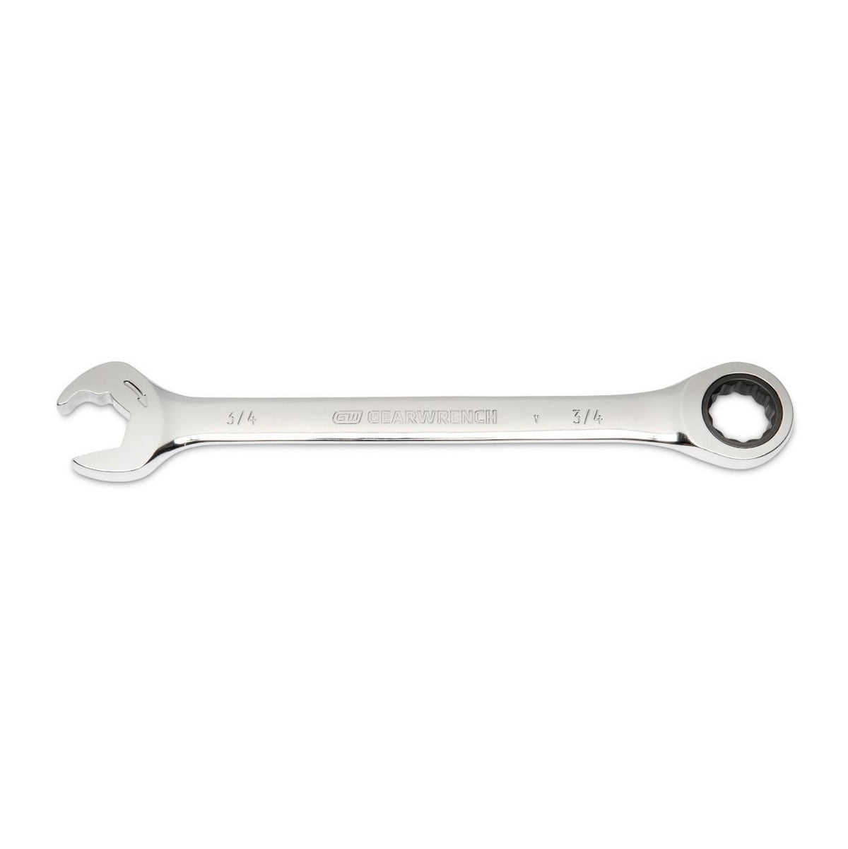 Gearwrench 85516 16mm 72-Tooth 12 Point Open End Ratcheting Combination Wrench