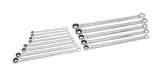 Gearwrench 85999 13 Piece 72-Tooth 12 Point XL GearBox™ Double Box Ratcheting SAE Wrench Set