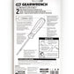 Gearwrench 86090 2 Piece Bolt Biter™ Dual Material Extraction Screwdriver Set