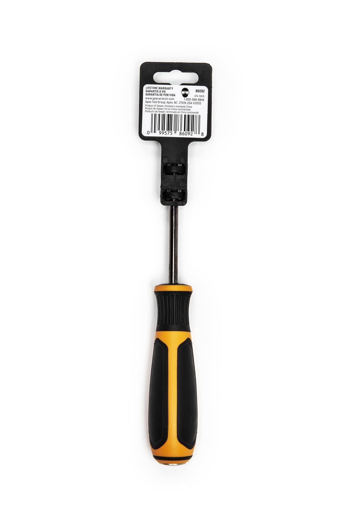 Gearwrench 86092 1/4" x 4" Bolt Biter™ Slotted Dual Material Extraction Screwdriver