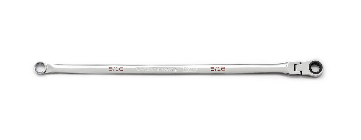 Gearwrench 86129 5/16" 120XP™ Universal Spline XL GearBox™ Flex Head Ratcheting Wrench