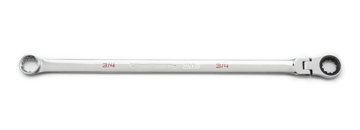 Gearwrench 86137 3/4" 120XP™ Universal Spline XL GearBox™ Flex Head Ratcheting Wrench