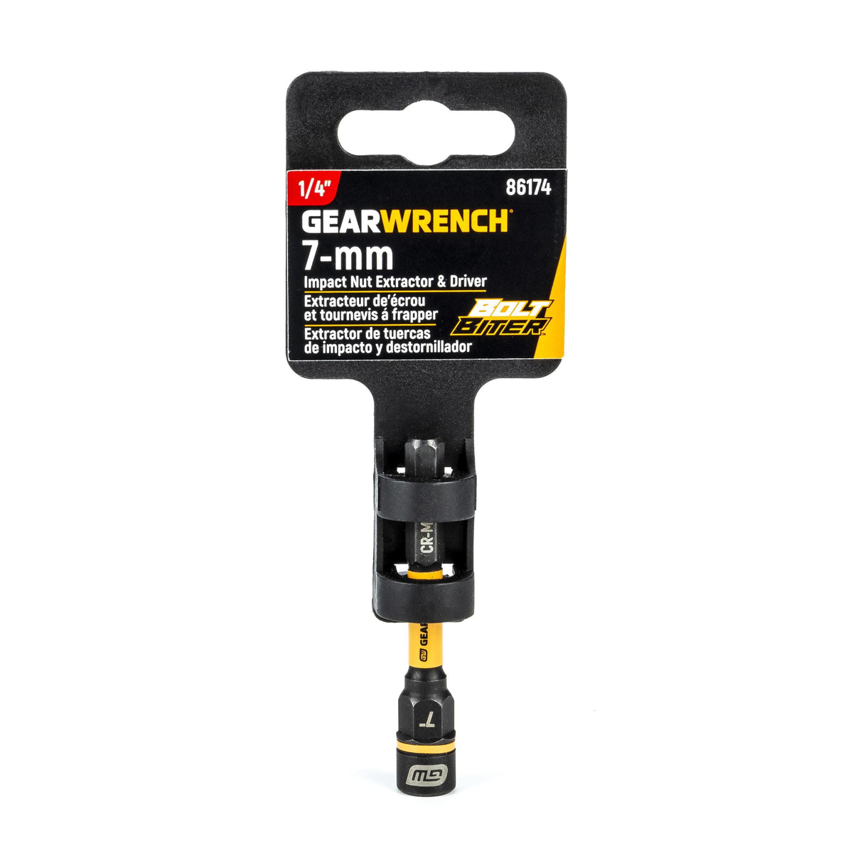 Gearwrench 86174 7- mm Bolt Biter™ Nut Extractor & Driver