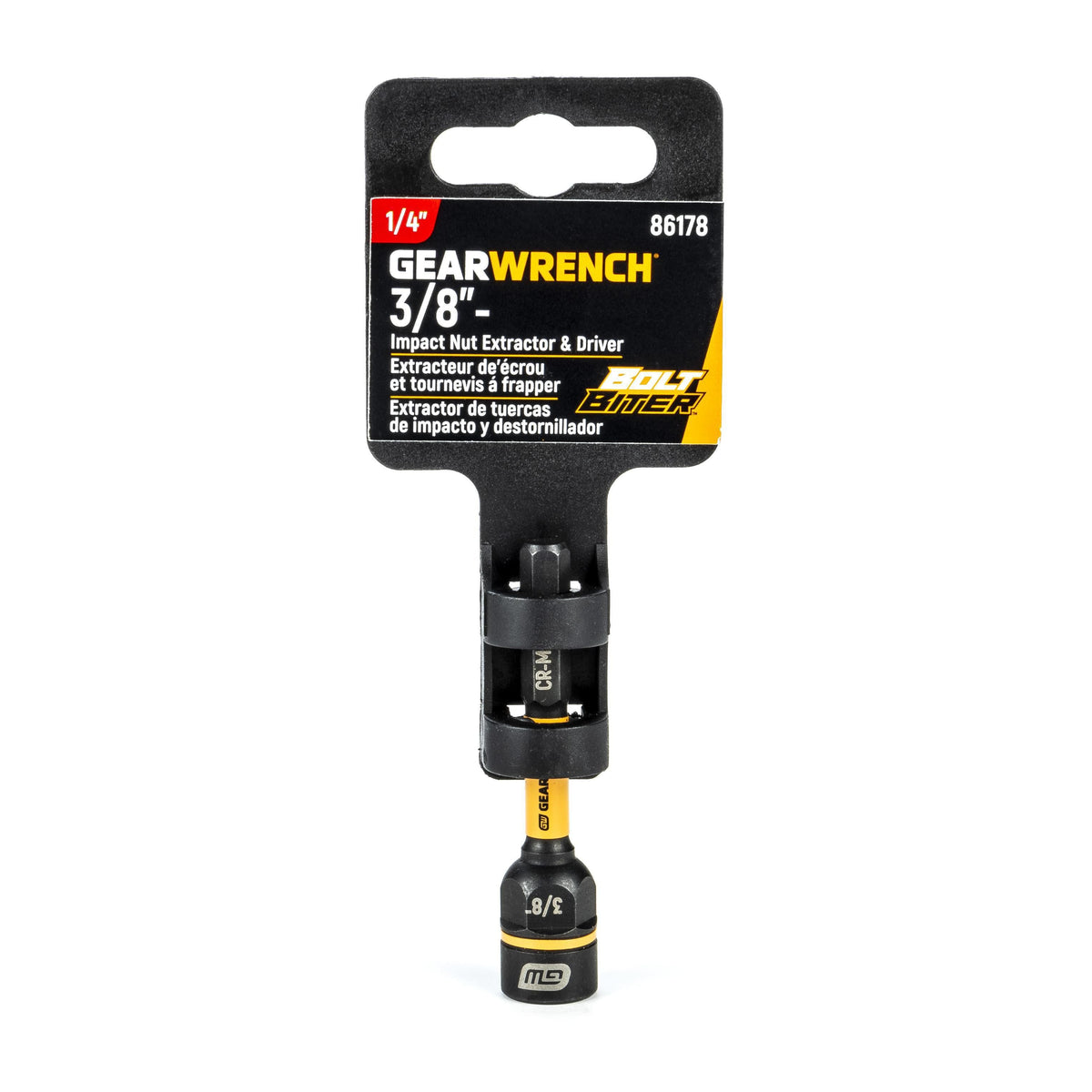 Gearwrench 86178 3/8-" Bolt Biter™ Nut Extractor & Driver