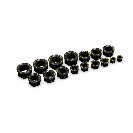 Gearwrench 86192 16 Piece Bolt Biter™ SAE/Metric Wrench Insert Set