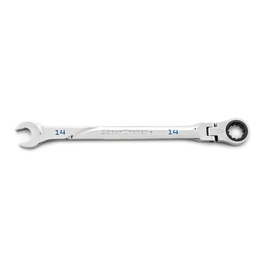 Gearwrench 86214 14mm 120XP™ Universal Spline XL Flex Head Ratcheting Combination Wrench