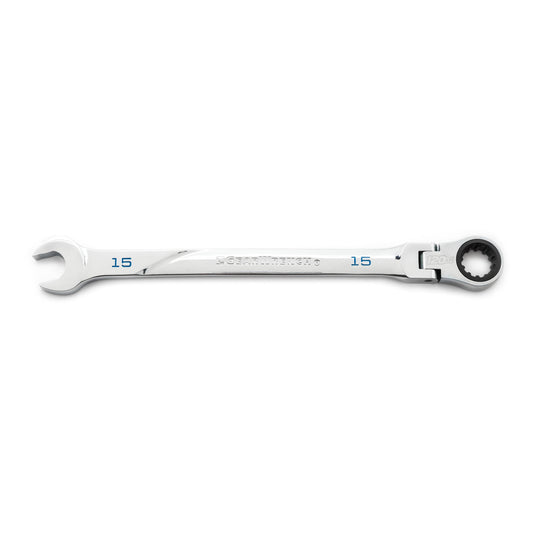 Gearwrench 86208 8mm 120XP™ Universal Spline XL Flex Head Ratcheting Combination Wrench