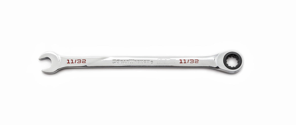 Gearwrench 86434 11/32" 120XP™ Universal Spline XL Ratcheting Combination Wrench