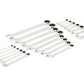 Gearwrench 86526 21 Piece 72-Tooth 12 Point SAE Standard and Stubby Combination Ratcheting Wrench Set with Foam Storage Tray