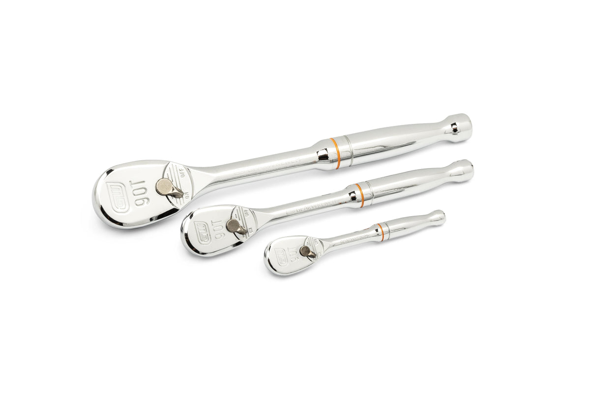 Gearwrench 86529 83 Piece 1/4", 3/8" & 1/2" Drive 90-Tooth SAE/Metric Mechanics Tool Set with Foam Storage Tray