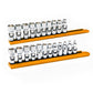 Gearwrench 86539 22 Piece 1/4" and 3/8" Drive 6 Point Metric Flex Socket Set