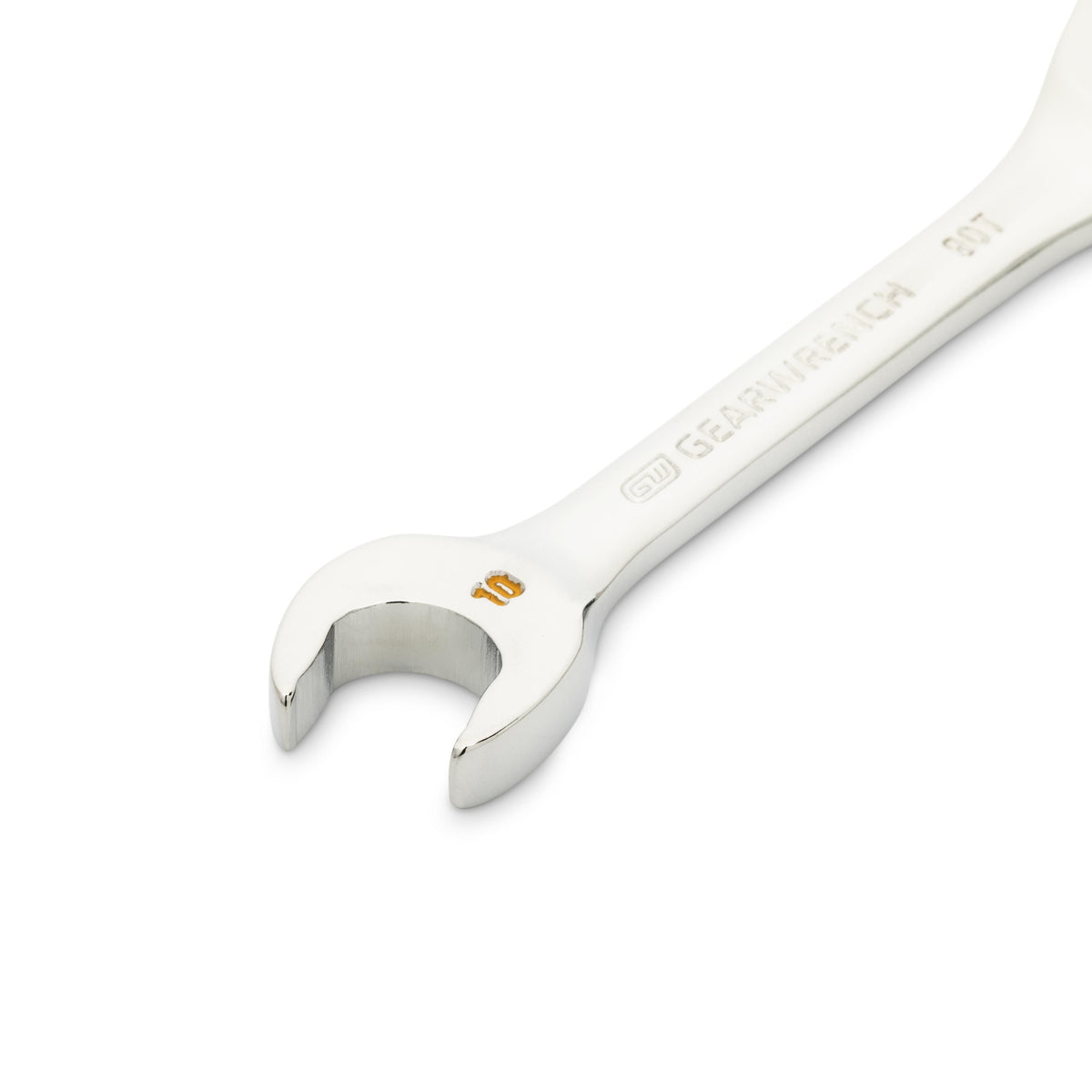 Gearwrench 86840 10mm 90-Tooth 12 Point Stubby Combination Ratcheting Wrench
