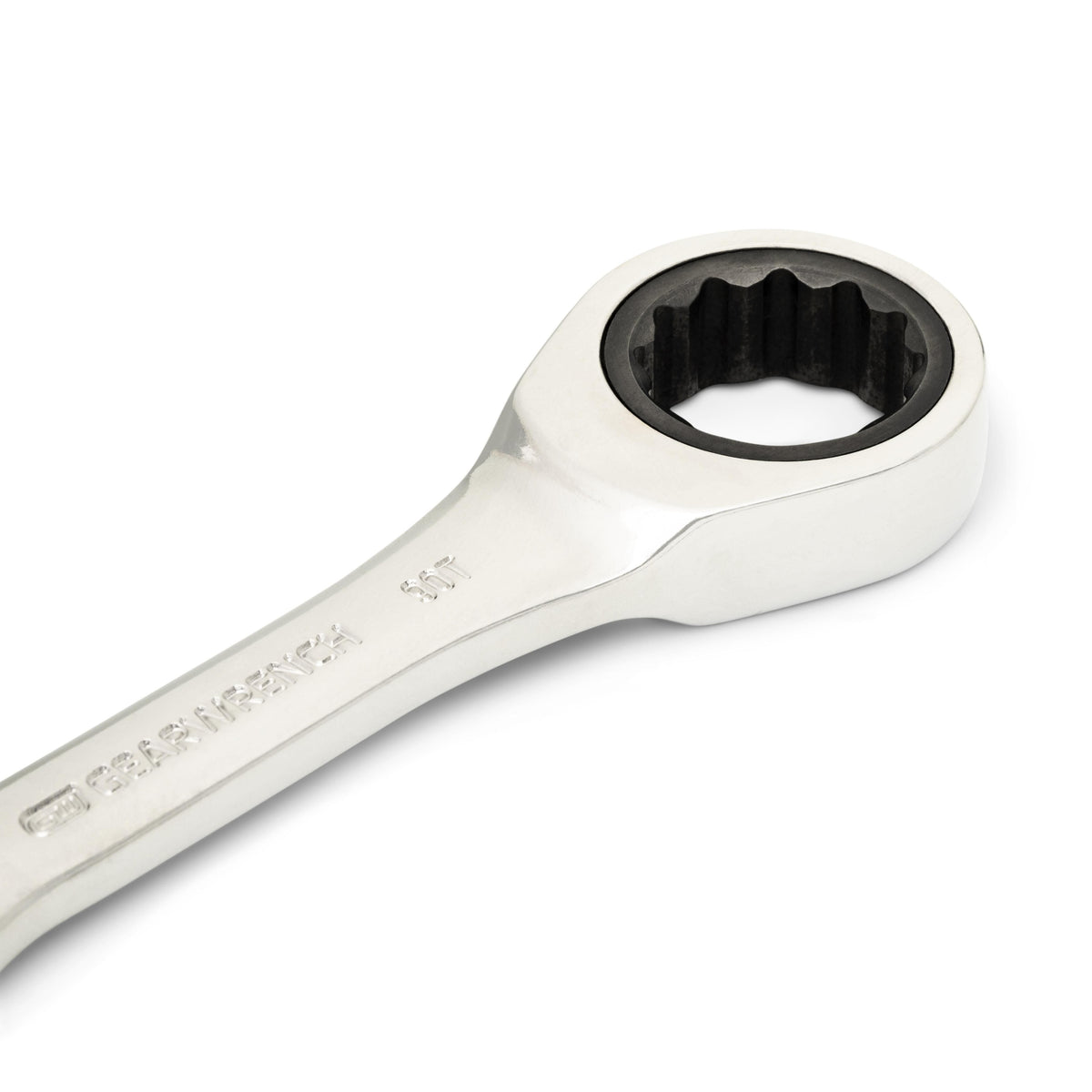 Gearwrench 86857 3/4" 90-Tooth 12 Point Stubby Combination Ratcheting Wrench