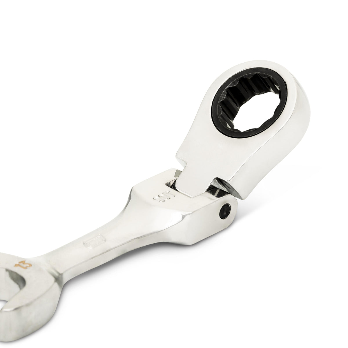 Gearwrench 86863 13mm 90-Tooth 12 Point Stubby Flex Combination Ratcheting Wrench