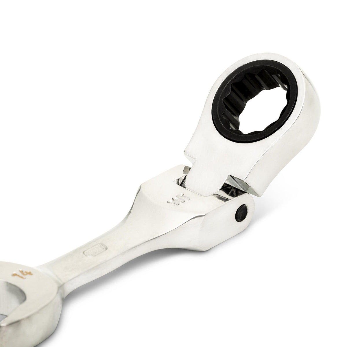 Gearwrench 86864 14mm 90-Tooth 12 Point Stubby Flex Combination Ratcheting Wrench