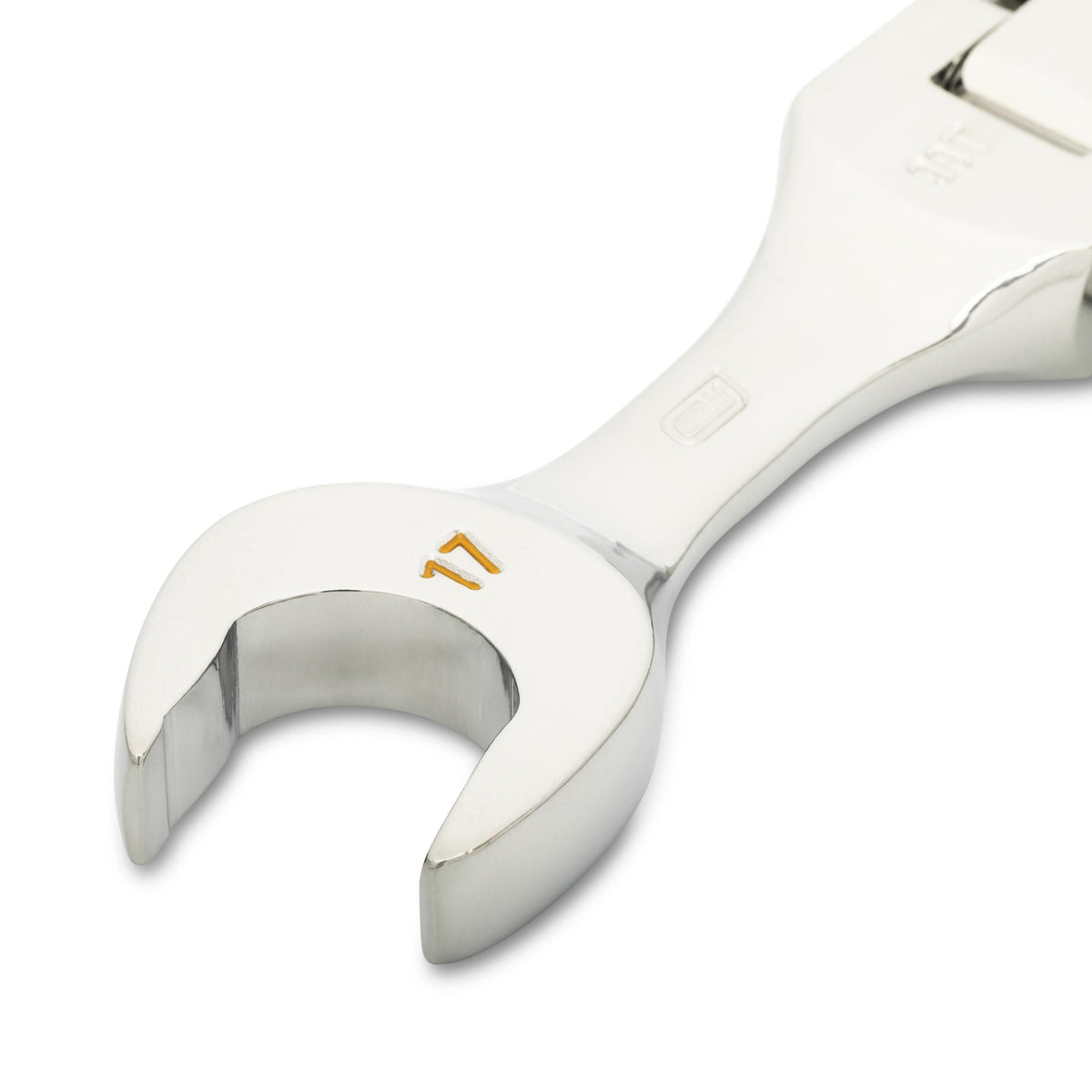 Gearwrench 86867 17mm 90-Tooth 12 Point Stubby Flex Combination Ratcheting Wrench