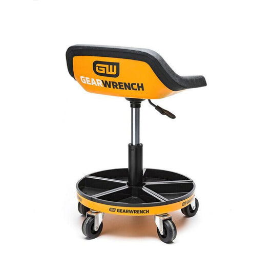 Gearwrench 86994 Adjustable Height Swivel Mechanics Seat 18" to 22"
