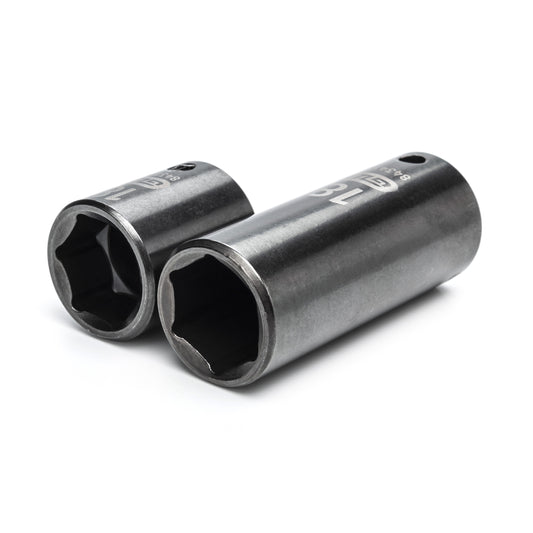 Gearwrench 89092 51 Piece 3/8" Drive 6 Point Metric Standard & Deep Impact Socket Set
