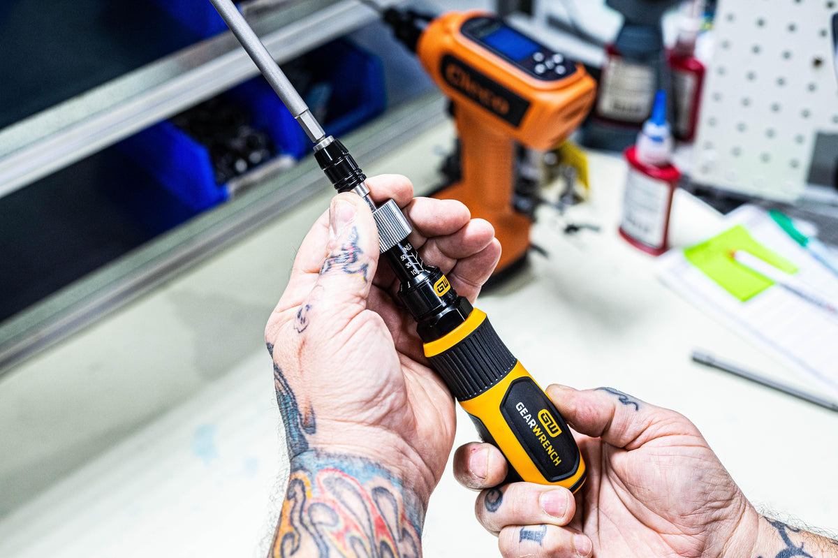Gearwrench 89621 1/4" Drive Torque Screwdriver 1-6Nm