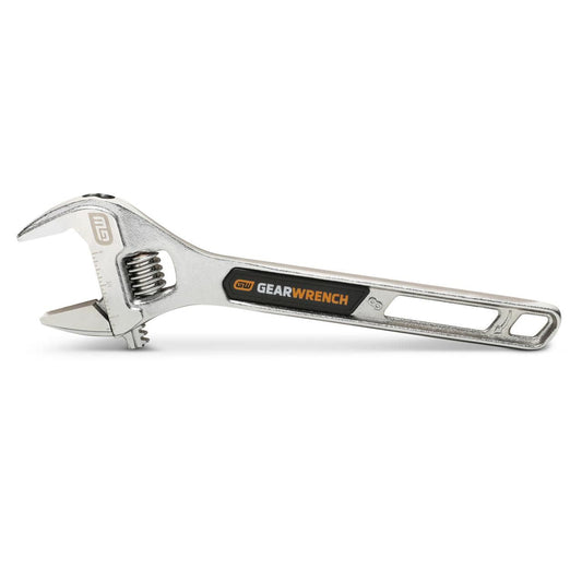 Gearwrench 89752 8" Chrome Adjustable Wrench