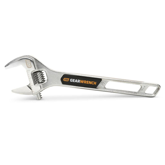 Gearwrench 89753 10" Chrome Adjustable Wrench