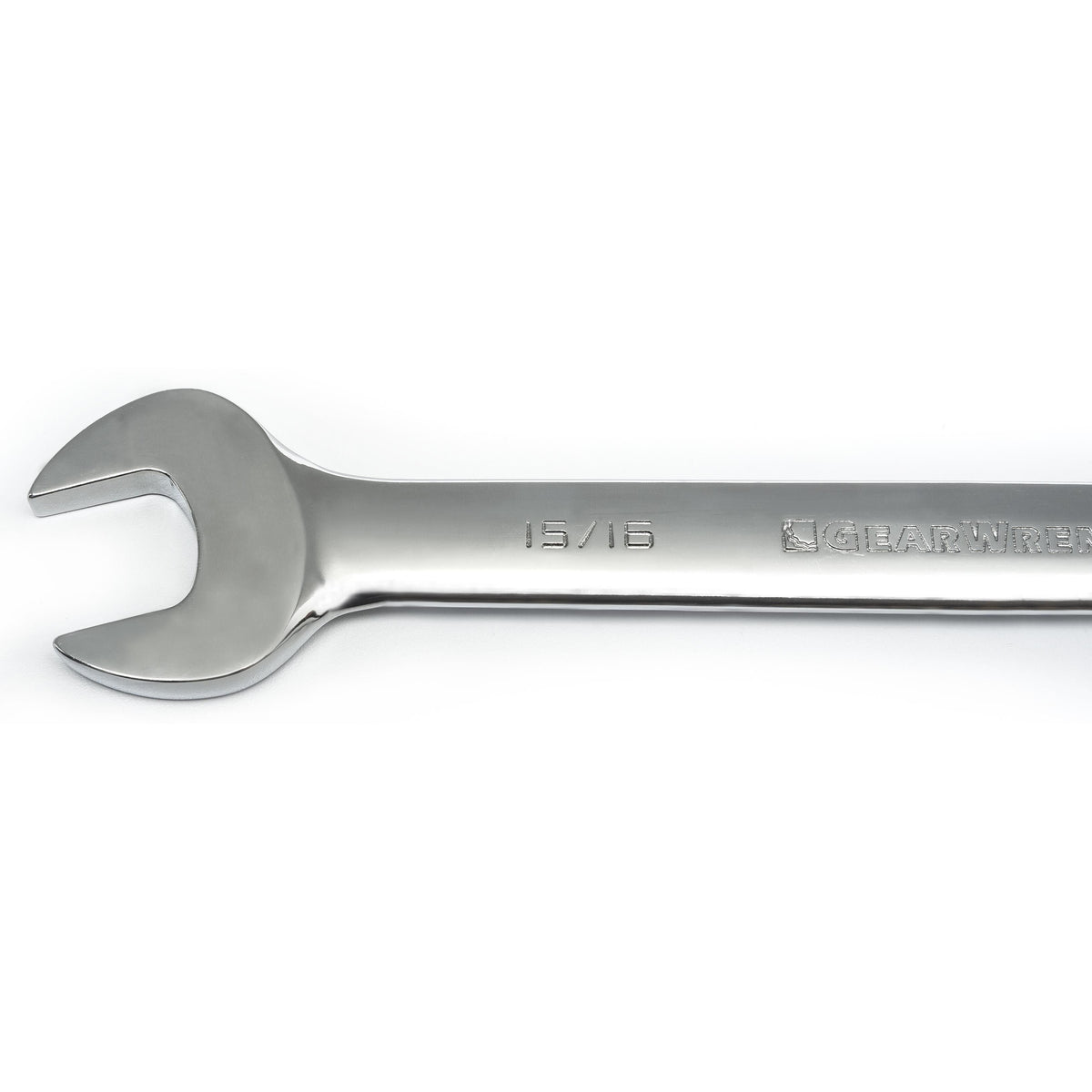 Gearwrench 9317 7 Piece 72-Tooth 12 Point Ratcheting Combination SAE Wrench Set