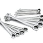 Gearwrench 9412 12 Piece 72-Tooth 12 Point Ratcheting Combination Metric Wrench Set